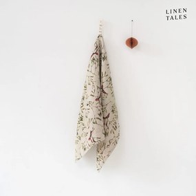 Lniana ścierka ze świątecznym motywem 45x65 cm – Linen Tales