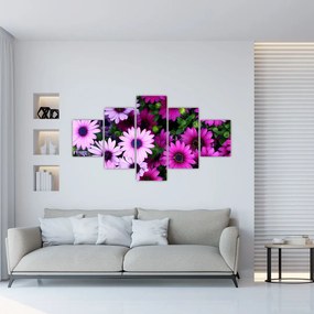 Obraz - Kwiaty (125x70 cm)