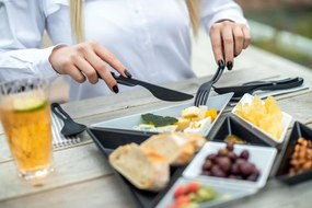 Turystyczny zestaw sztućców KLIKK ORGANIC, KOZIOL