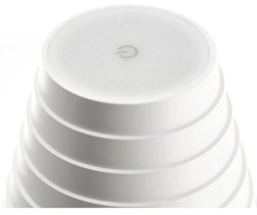 Biała lampa stołowa LED (wysokość 37 cm) Fizzi – GTV