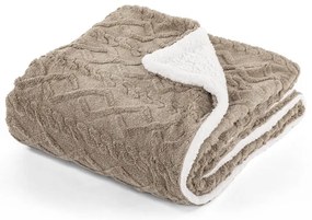 Koc z mikropluszu 150x200 cm – Tiseco Home Studio