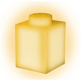 Żółta silikonowa lampka nocna LEGO® Classic Brick