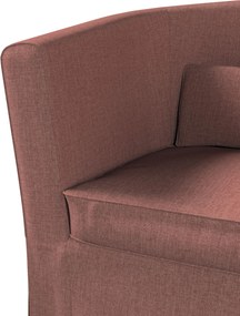 Pokrowiec na fotel Ektorp Tullsta kolor brązowy tkanina strukturalna