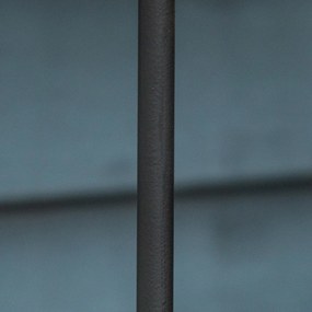 Outsunny Zestaw 3 metalowych stojaków na kwiaty, marmurowy wzór, możliwość układania w stos