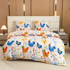 PrzytulneMieszkanie.pl PrzytulneMieszkanie.pl Pościel z mikrofibry HENRIETTA kolorowa Rozmiar pościeli: 2 szt 70 x 90 cm | 200 x 220 cm