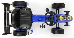 Milly Mally Quad Go-kart Rocket, niebieski