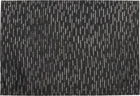 Podkładka pod Talerz Czarna Mata na Stół 33x45cm dekoracyjna Tekstylna