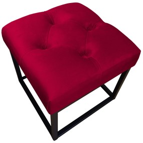 Pufa CHESTERFIELD LOFT ławka podnóżek metal MG31