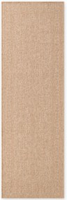 Dywan zewnętrzny dwustronny Duet beżowo-kremowy 80 cm x 250 cm