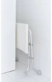 SAPHO A0050301 Składane krzesełko dla osóbniepełnosprawnych, białe