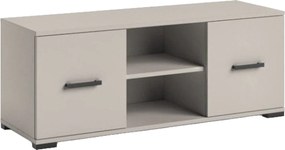 Szafka RTV stojąca ALBANO 122 cm do Salonu pod Telewizor - Kaszmir