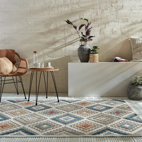 Kremowy dywan odpowiedni na zewnątrz 120x170 cm Zion Natural – Flair Rugs