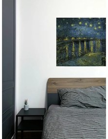 Obraz – reprodukcja 90x70 cm The Starry Night, Vincent van Gogh – Fedkolor