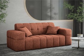 Sofa dwuosobowa NIMES, tkanina Perfect Harmony, Miedziany