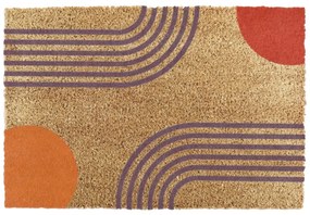 Wycieraczka z włókna kokosowego 60x90 cm Colour Abstract – Artsy Doormats
