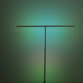 Lampa LED na biurko NOX z efektami RGBW, podstawa, pilot zdalnego sterowania