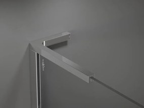 Mexen Kioto+ L ścianka prysznicowa z półką Walk-in 50 x 200 cm, transparent, chrom - 800-050-123-01-00