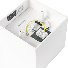 Designerski reflektor z kwadratowym kloszem - Box