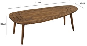 Stolik konferencyjny Sweet Walnut