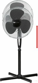 Clatronic VL 3741 wentylator stojący z pilotem zdalnego sterowania