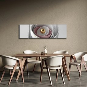 Obraz - Złota perła (170x50 cm)