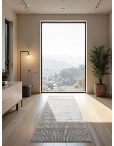 Szary chodnik 80x240 cm Perles Tourmaline – Elle Decoration