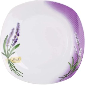 Banquet Lavender 18-częściowy zestaw talerzy