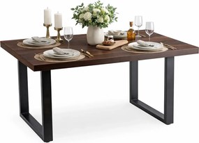 Orzechowy stół rozkładany D2-F43