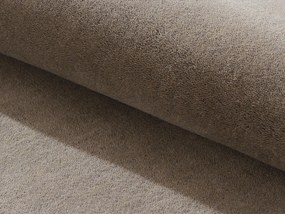 Okrągły dywan 100% wełna tkany ręcznie - śr. 200 cm - Taupe - 1800g/m² - SELINA