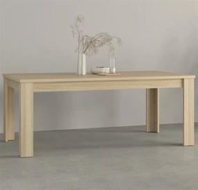 Stół LUNO Dąb samdal do Salonu Jadalni 190 x 100 x 75,6 cm, Prostokątny