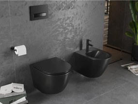 Mexen Lena bidet wiszący, czarny mat - 35224885