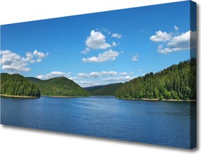 Obraz canvas Jezioro w Objęciach Puszczy