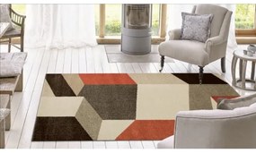 Dywan nowoczesny Lara iluzja multikolor 140 cm x 200 cm