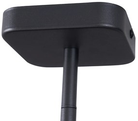 Nowoczesny reflektor sufitowy czarny okrągły GU10 35 mm obrotowy i przechylny - Kate