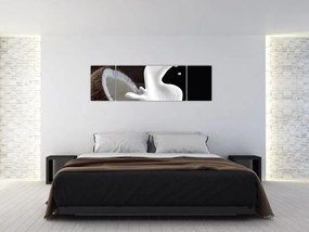 Obraz - mleko kokosowe (170x50 cm)