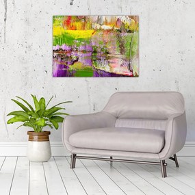Obraz abstrakcji - malarstwo (70x50 cm)