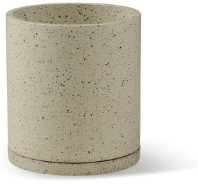 Zestaw 2 białych doniczek Bonami Selection Terrazzo, ø 26 cm