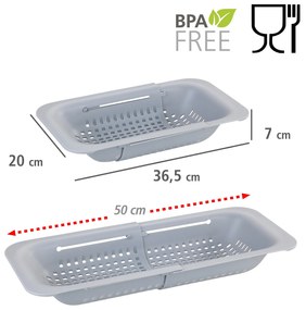 Organizer rozsuwany do zlewu SIVO, 37-50 cm, WENKO