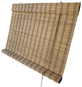 Bambusowa roleta w naturalnym kolorze 100x160 cm Lepus – Gardinia