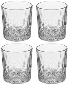 Szklanki do whisky CHARLES, 4 sztuki, 240 ml