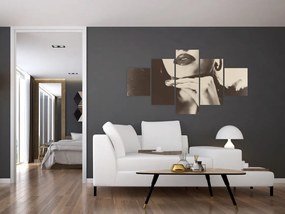 Obraz - Vintage zdjęcie kobiety (125x70 cm)
