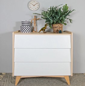 Skandynawska komoda 3-szufladowa do pokoju dziecka So Sixty