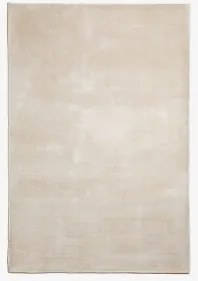 Prostokątny Dywan Z Poliestru Daroca Kremowa & 160 X 230 Cm - Sklum