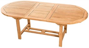 Zestaw teak ogrodowy OREGON 1 + 2 + 1