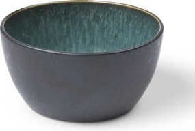 Zielona/czarna kamionkowa miska Gastro Green/Black – Bitz
