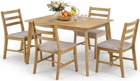 Zestaw Stół Z Krzesłami Jasny Dąb D3-T03