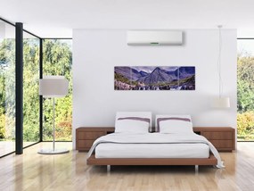 Obraz wodospadów (170x50 cm)