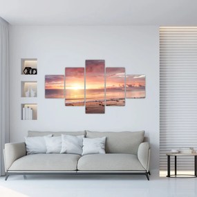 Obraz - Morska panorama (125x70 cm)
