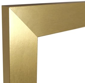 Złote stylowe wiszące lustro Z0-K81