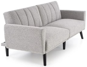 Sofa rozkładana LARIX szara  HALMAR